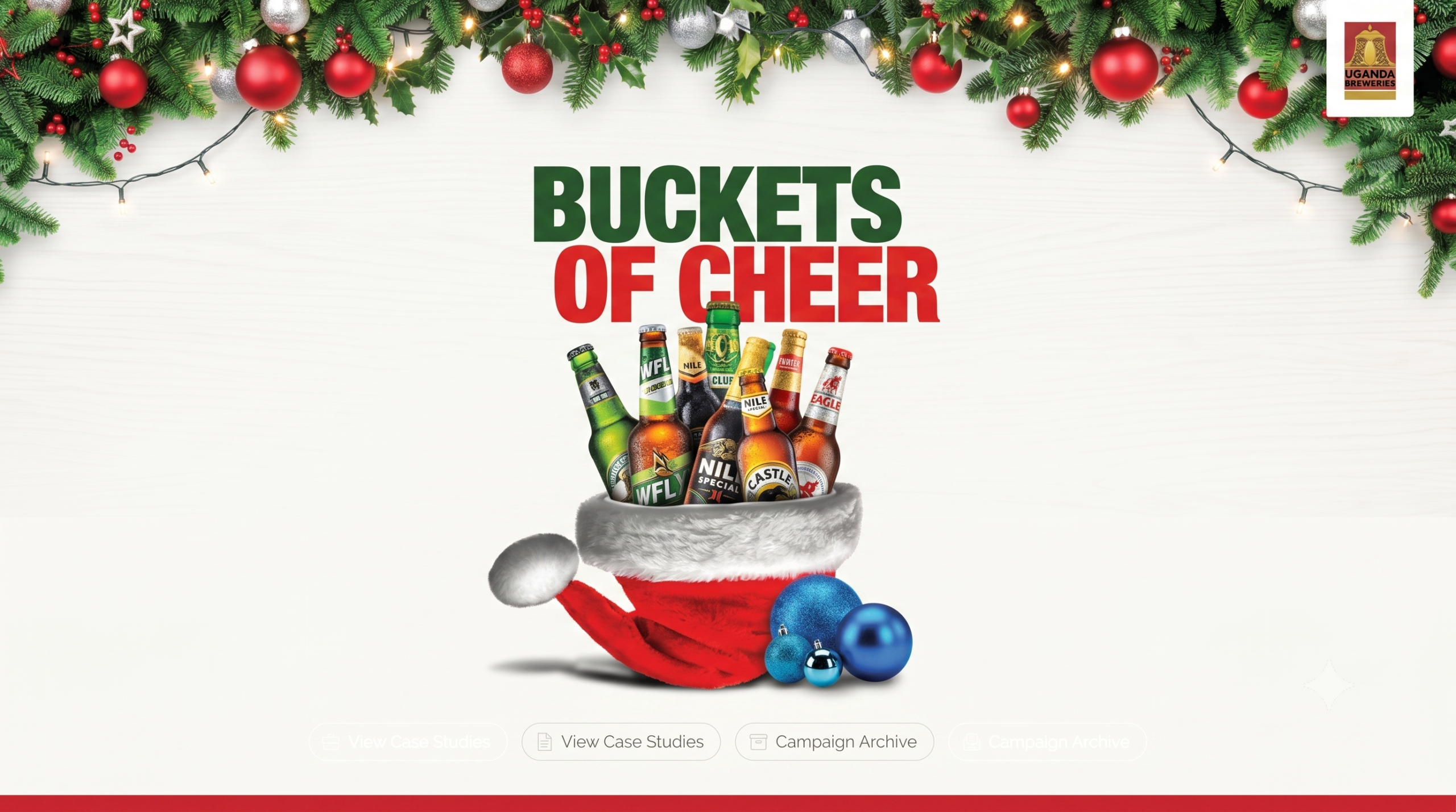 Buckets of Cheer – Uganda Breweries